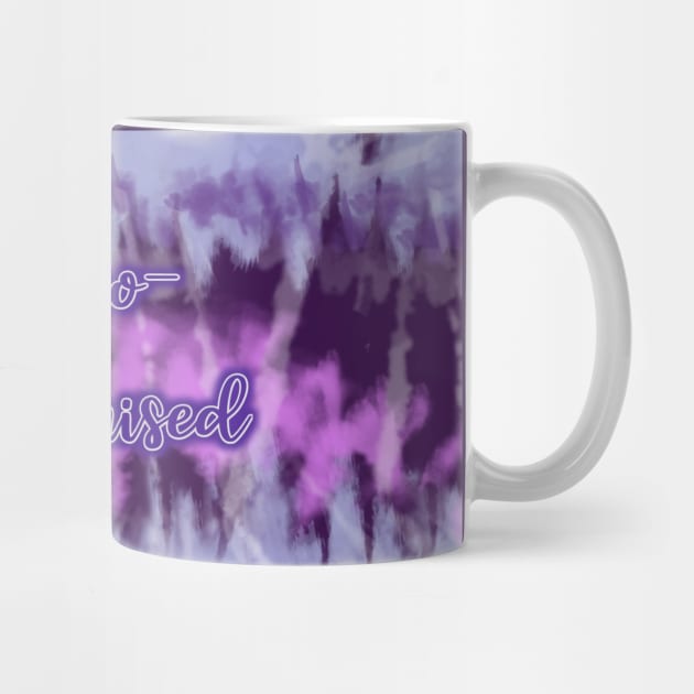 Immuno Compromised Fibro Lupus Crohns CFS FMS Spoonie Purple Tie Dye by AmbersDesignsCo